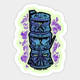 Tiki Clones - Fresh Paint! Sticker